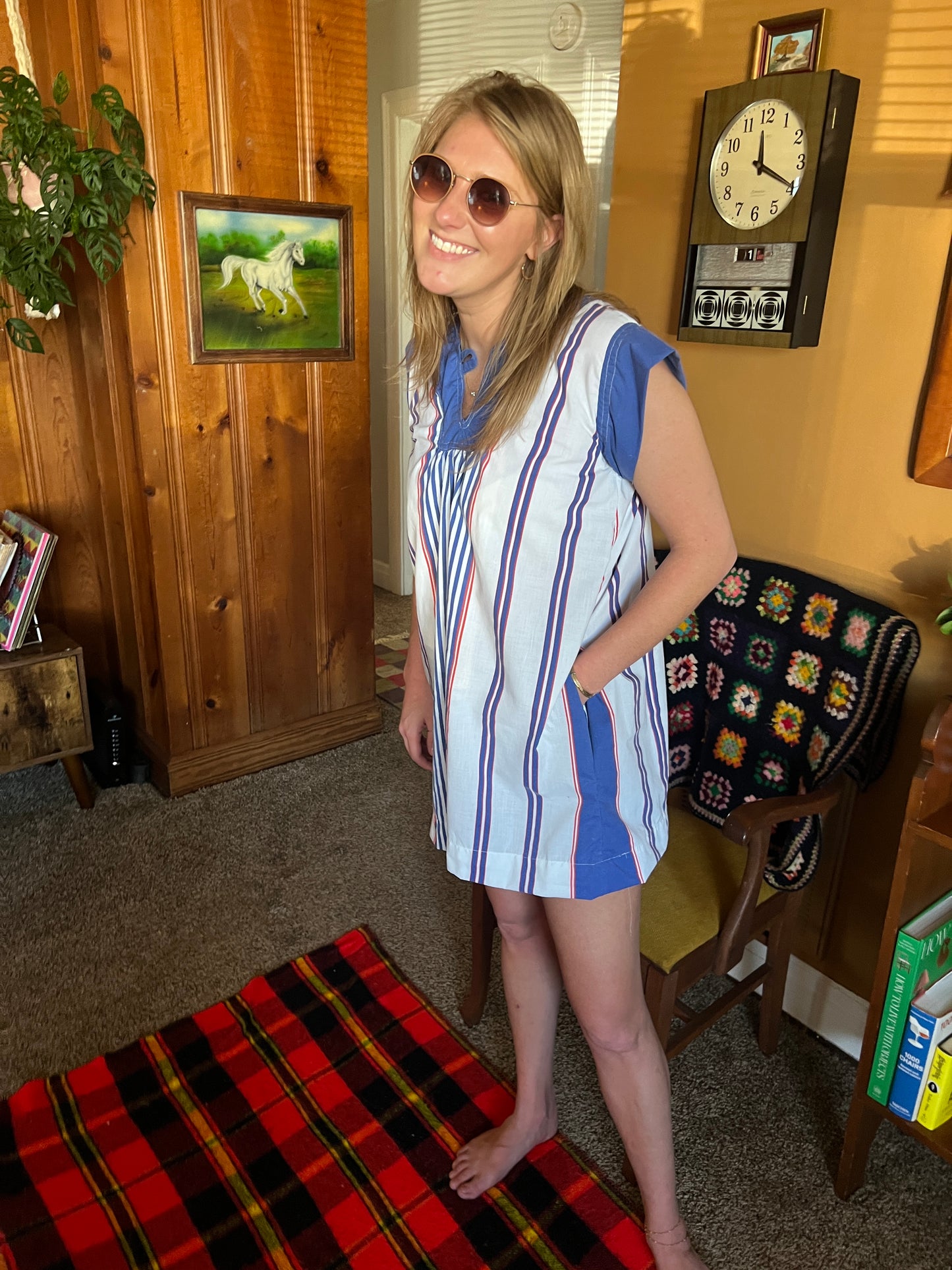 Striped Tunic Dress